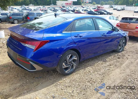 2025 Hyundai Elantra Sel from USA, damaged, VIN KMHLS4DG7SU903601